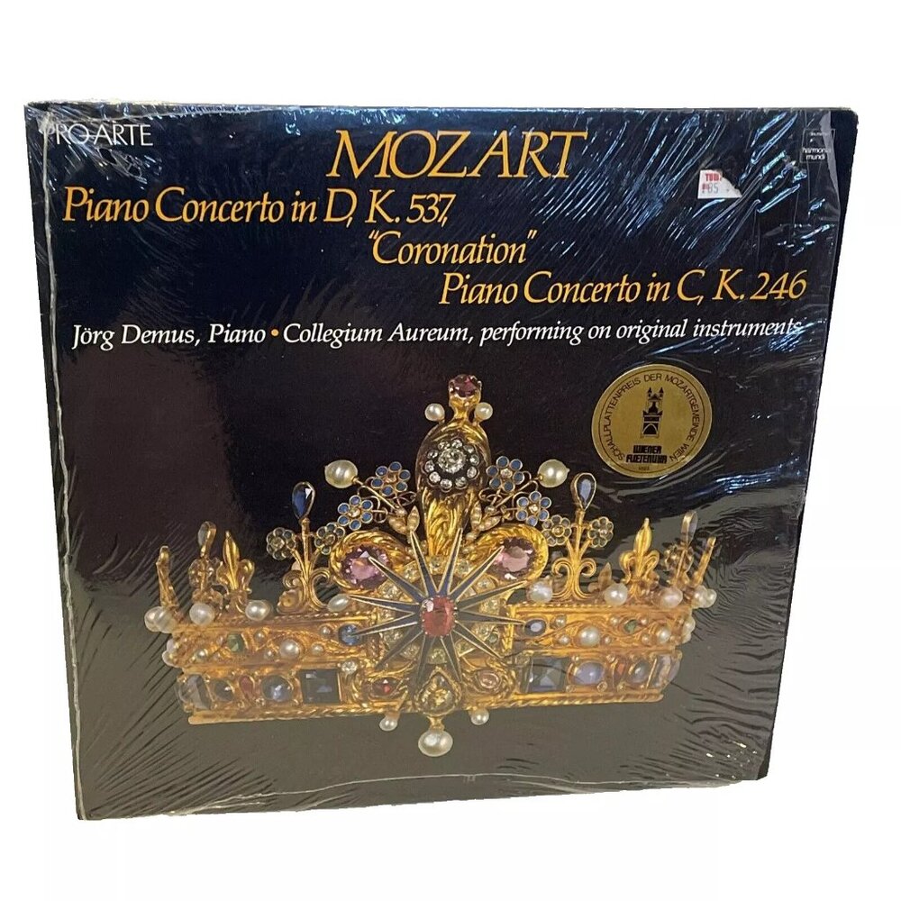 Piano Concerto In D, K. 537, Coronation Piano Concerto In C, K. 246 (Vinyl